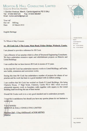 Morton & hall Consulting Limited